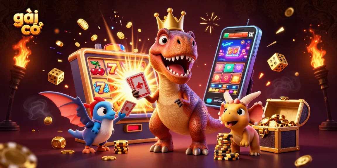 Engage in exciting gameplay at gái gọi, with 3D characters shuffling cards and showcasing casino excitement.
