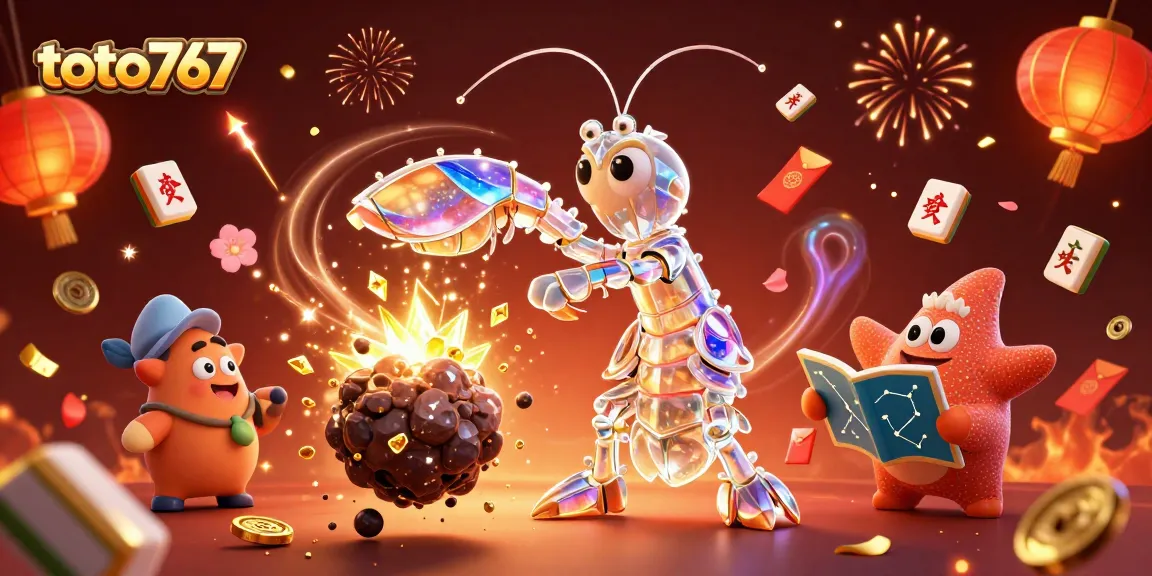 Masuki dunia permainan toto767 dengan galaksi samurai mantis dan efek kemenangan yang megah.
