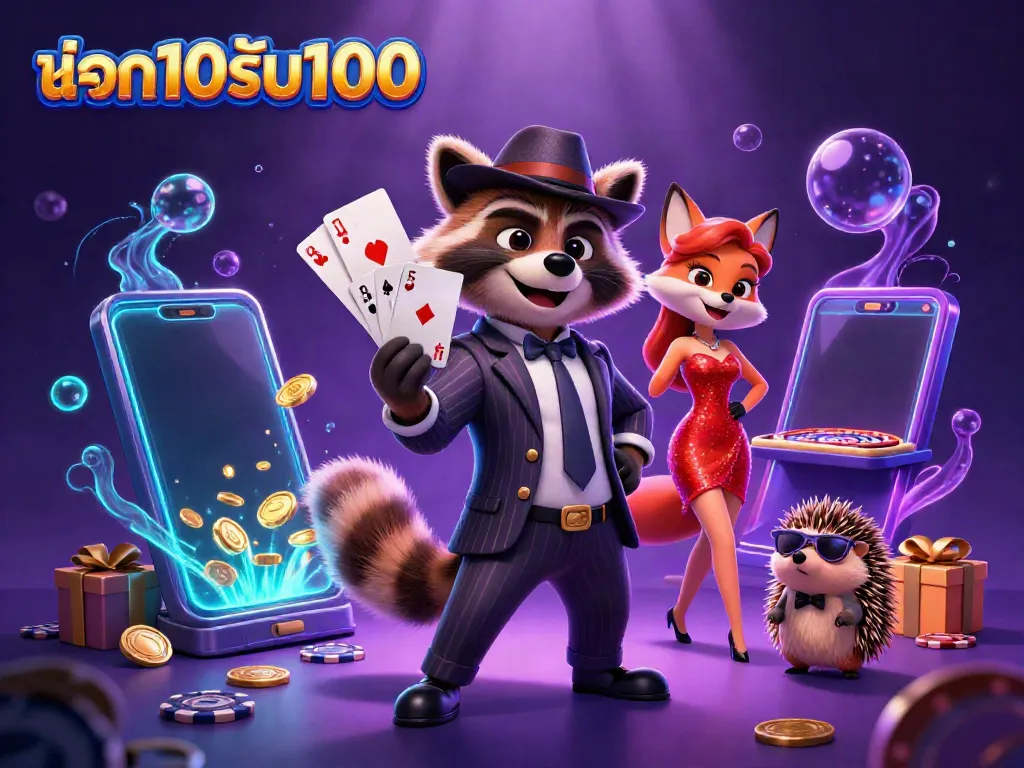 โปรโมชั่นฝาก10รับ100 สำหรับนักพนันเพื่อทดลองเล่นได้จริง