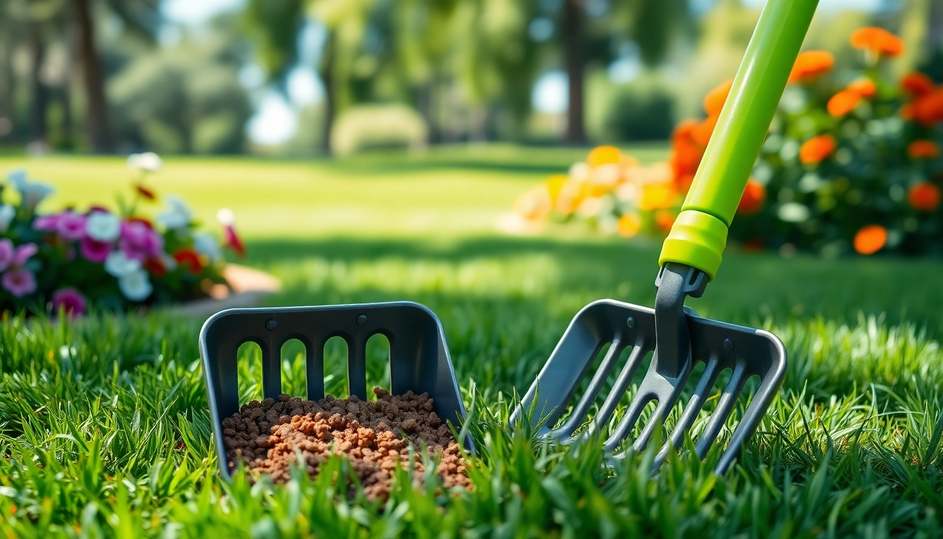 Efficient dog poop scooper effortlessly collecting pet waste in a vibrant green park.
