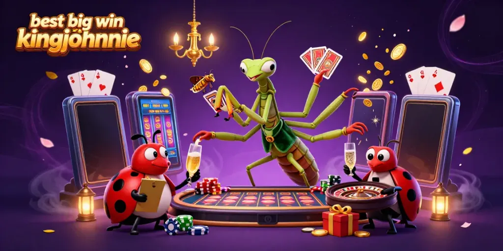 Experience the excitement of the best big win casino kingjohnnie with vibrant characters and dynamic gaming elements.