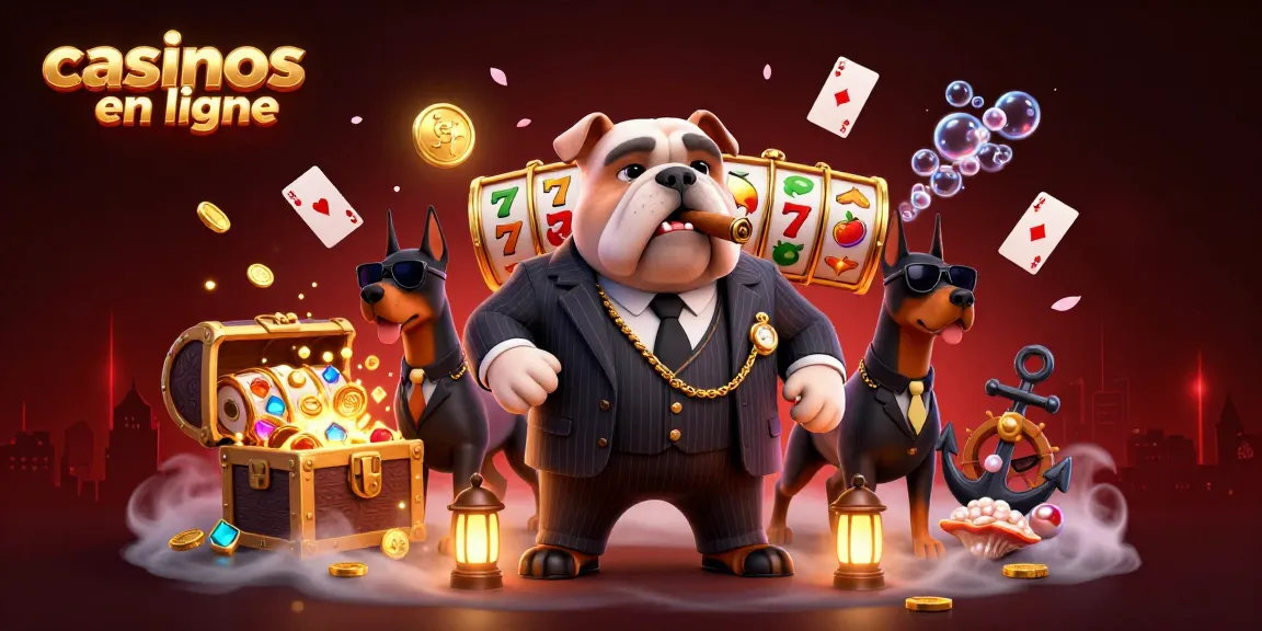 Profitez d'une expérience immersive dans les casinos en ligne avec une scène d'illustration captivante et dynamique.