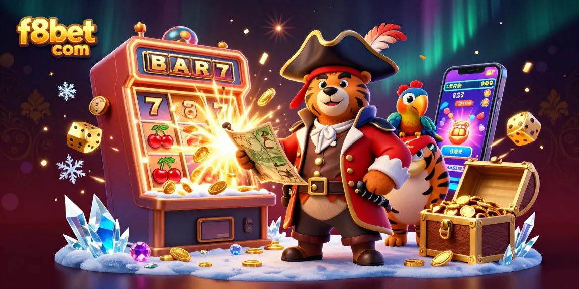 Win big with excitement at f8bet com, featuring colorful slot machines and vibrant casino action.