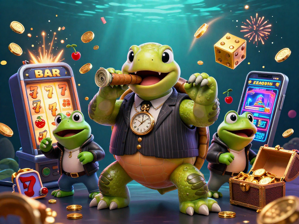 Experience exciting gameplay with hengongbet8's jackpot slot animations featuring colorful casino elements.