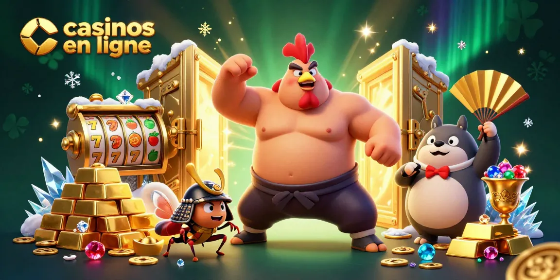 Jouez dans les casinos en ligne avec des personnages uniques, des trésors et une ambiance excitante.