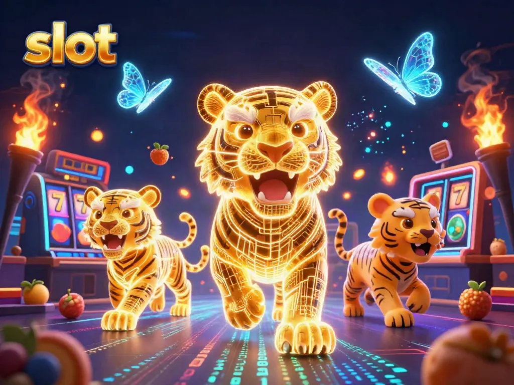 Menggulung slot penuh warna dan jackpot di kasino digital dengan macan emas sebagai karakter utama