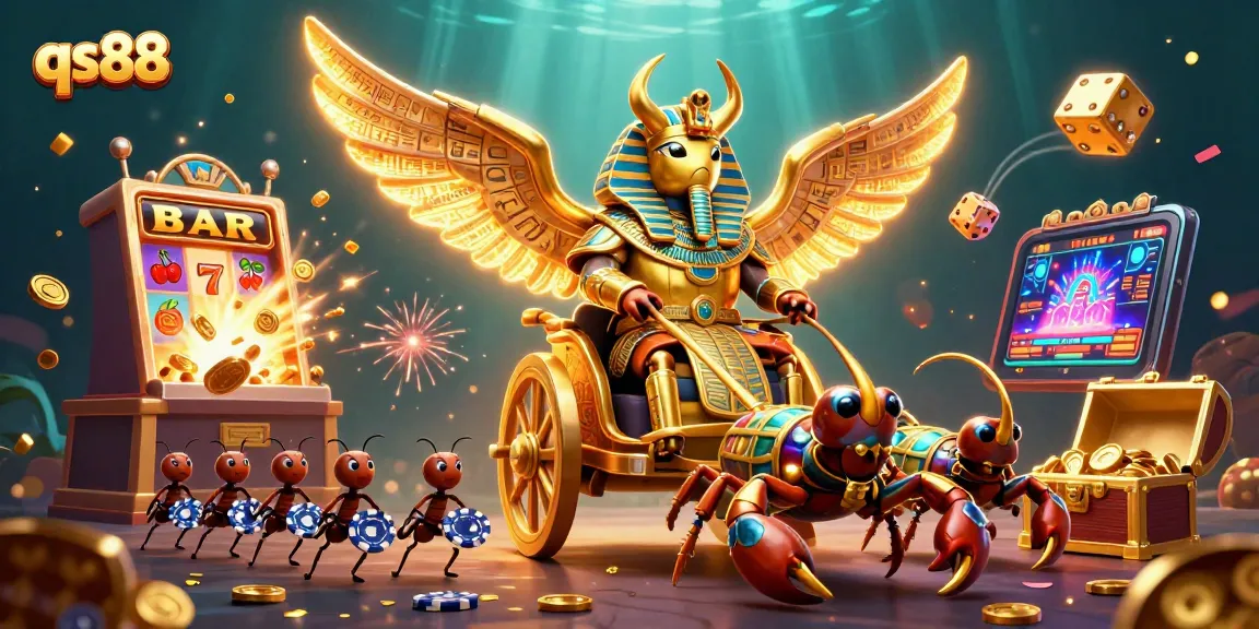 Experience thrilling gaming adventures at qs88 with colossal characters and rich casino elements.