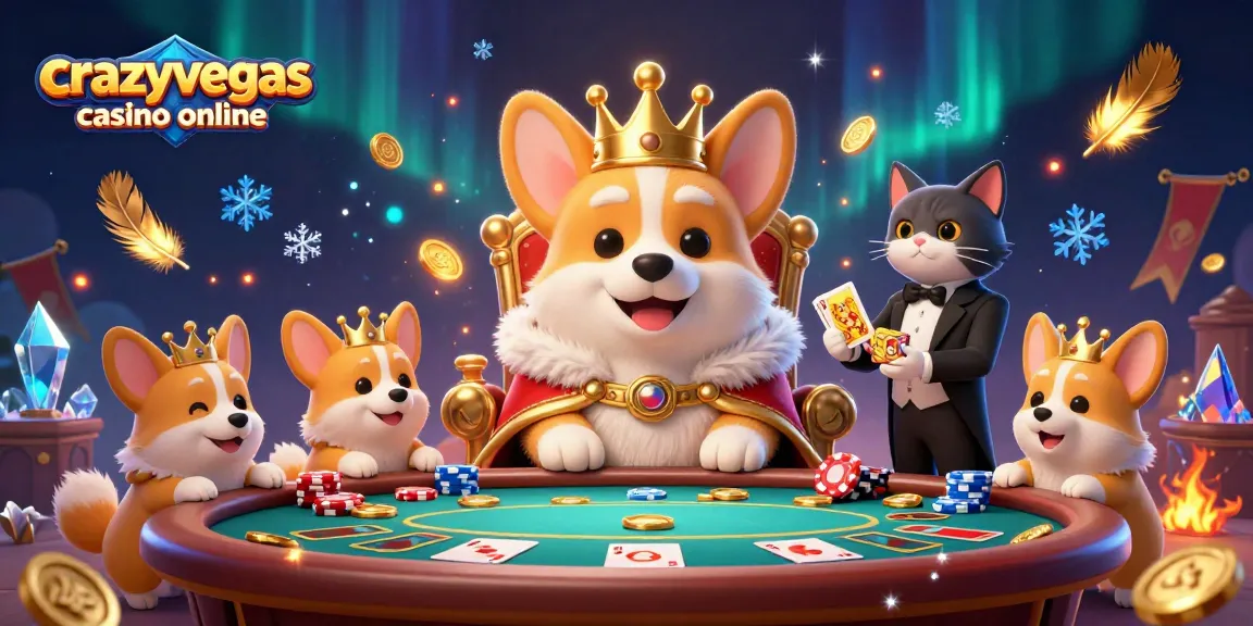 Experience the thrill of crazyvegas casino online with vibrant casino characters and gaming elements.