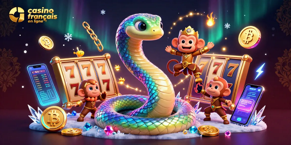 Jouez dans le casino français en ligne avec une illustration colorée et captivante de personnages de casino.