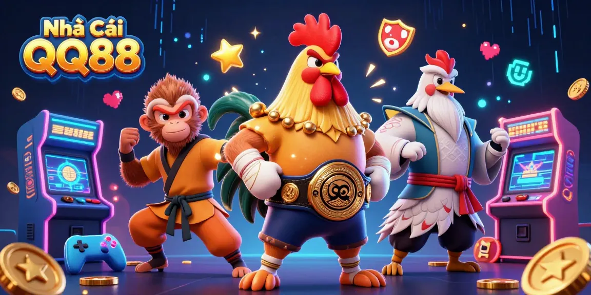 Experience the excitement at Nhà Cái QQ88 with vibrant 3D-powered gaming action.