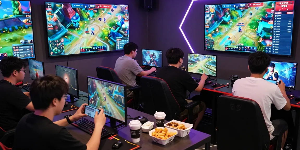Engaging online gaming tournament scene showcasing players participating on mobile devices at ullesthorpe.org.