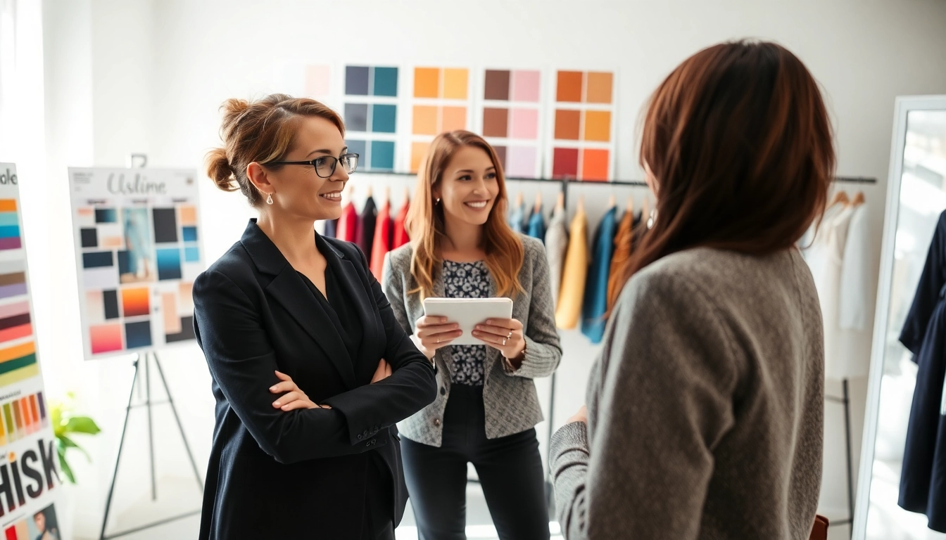 Realizza una consulenza d'immagine professionale, migliorando l'aspetto dei clienti attraverso moda e stile.