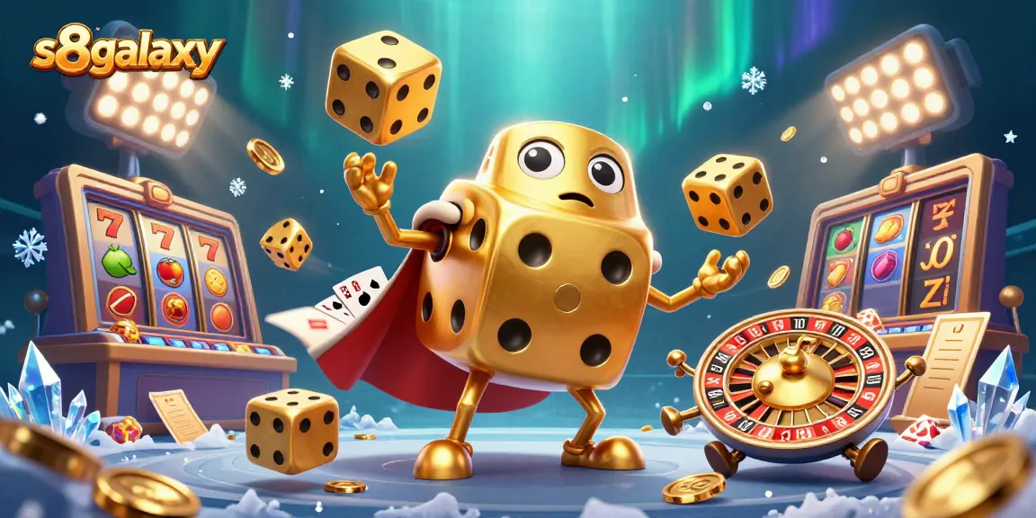 s8galaxy players enjoy immersive slot experience with enticing golden elements in vibrant 3D illustration