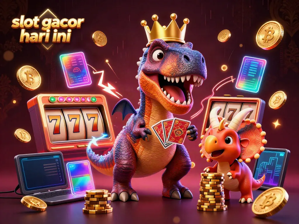 Spin and win big today with slot gacor hari ini featuring vibrant gaming elements and lucky characters.