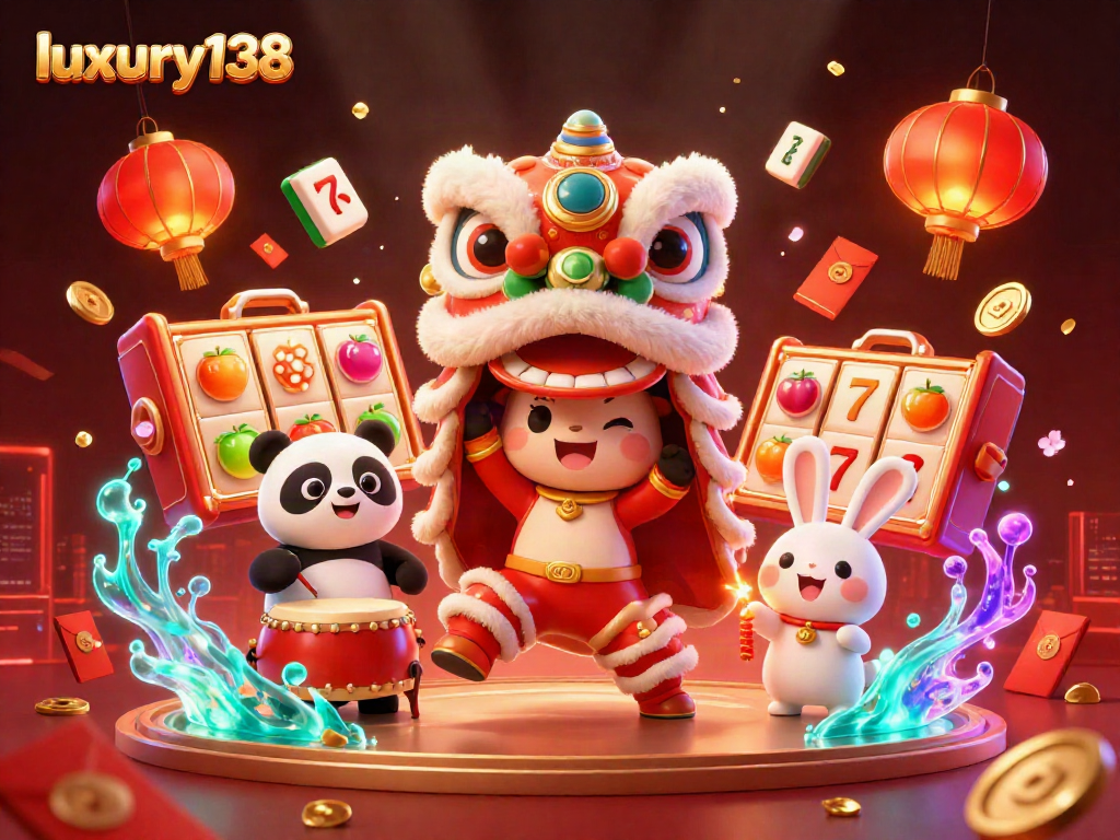 Menangkan pengalaman bermain slot di luxury138 dengan ilustrasi menyenangkan yang penuh warna.