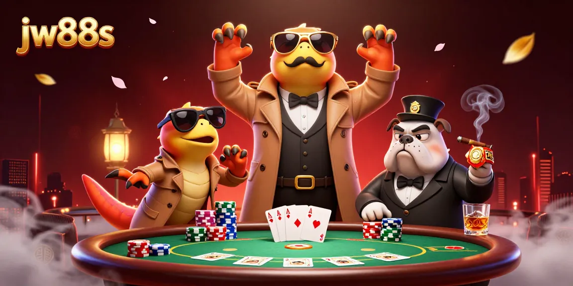Experience thrilling gameplay at jw88s with raptors entering a VIP casino lounge!