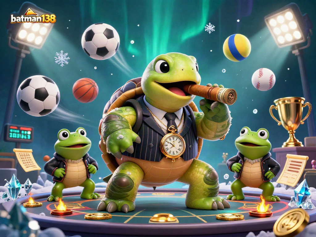 Experience thrilling gaming at batman138 with unique characters amidst dynamic sports elements.