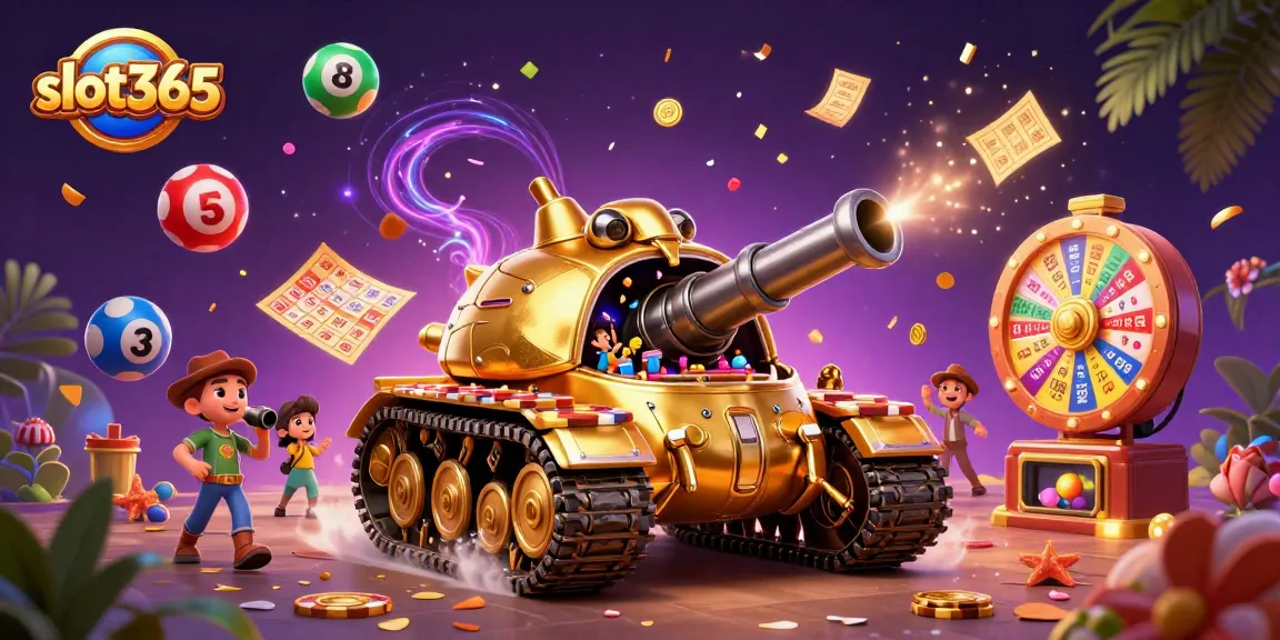 Engage with slot365's vibrant gaming world filled with colorful symbols and festive elements.