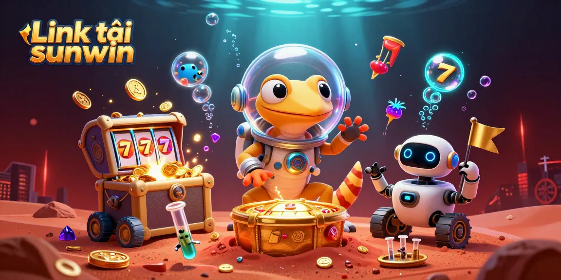 Engage in exciting gameplay with Link tải sunwin in this vibrant Martian casino adventure.