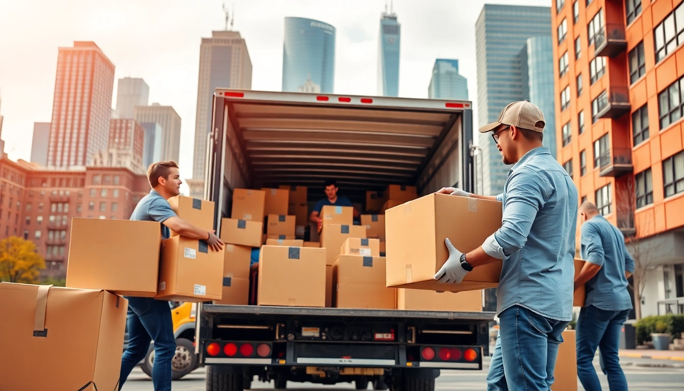 Wellen moving services showcase expert movers strategically loading a truck.