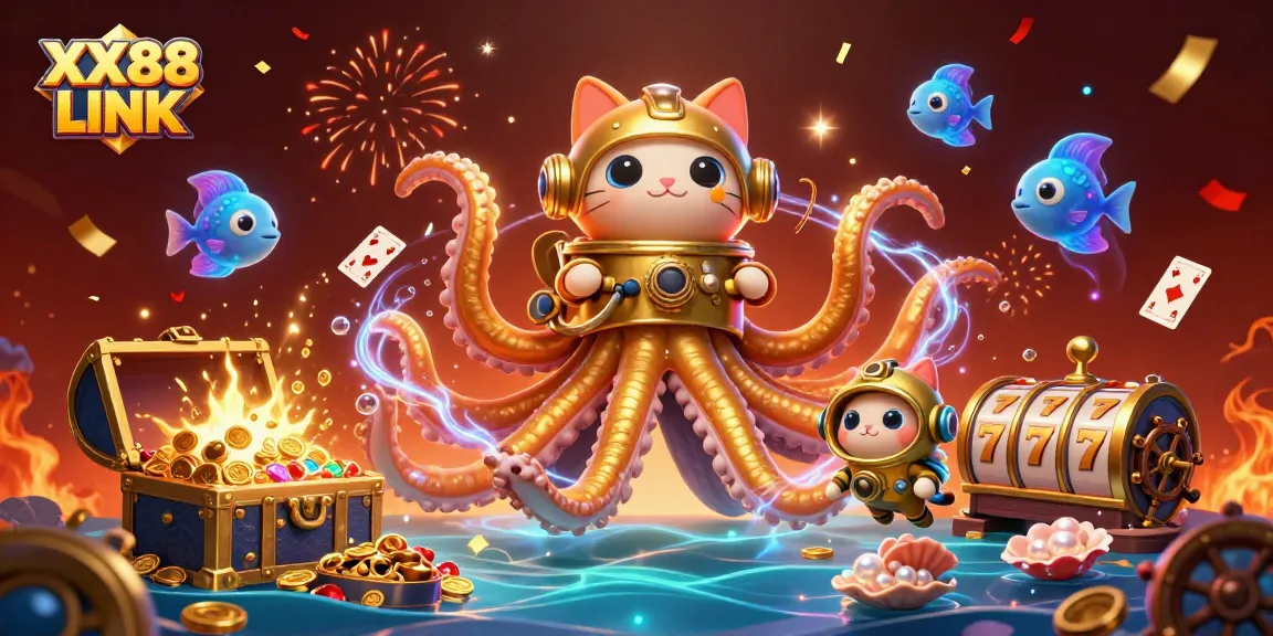 Engage with XX88 LINK through thrilling deep-sea adventures and casino treasures.